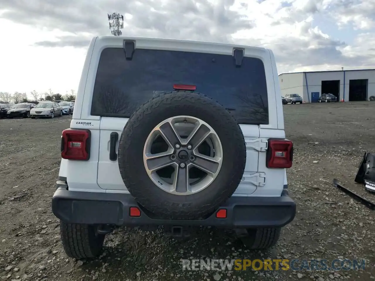 6 Photograph of a damaged car 1C4HJXEGXLW338859 JEEP WRANGLER 2020