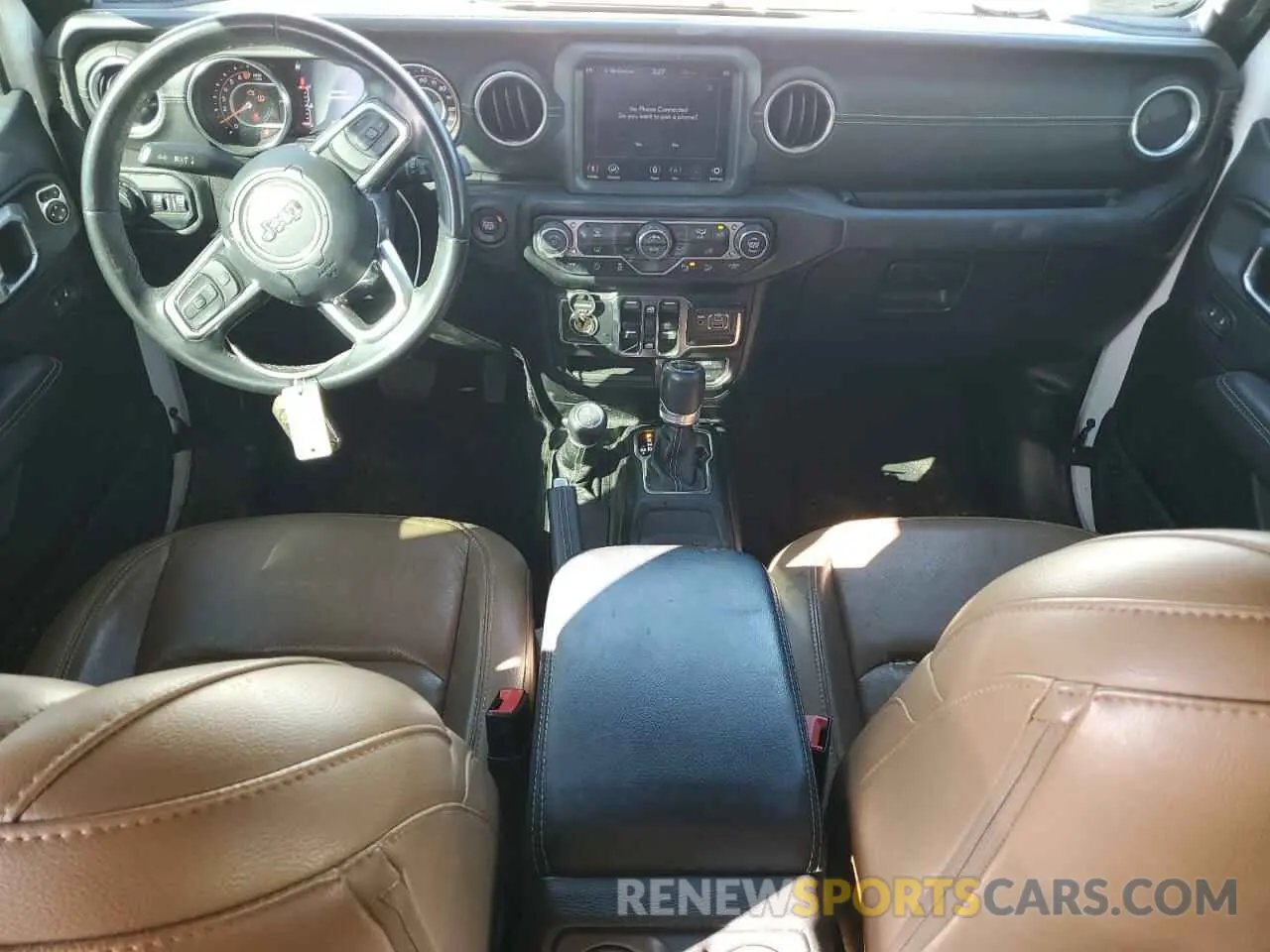 8 Photograph of a damaged car 1C4HJXEGXLW338859 JEEP WRANGLER 2020