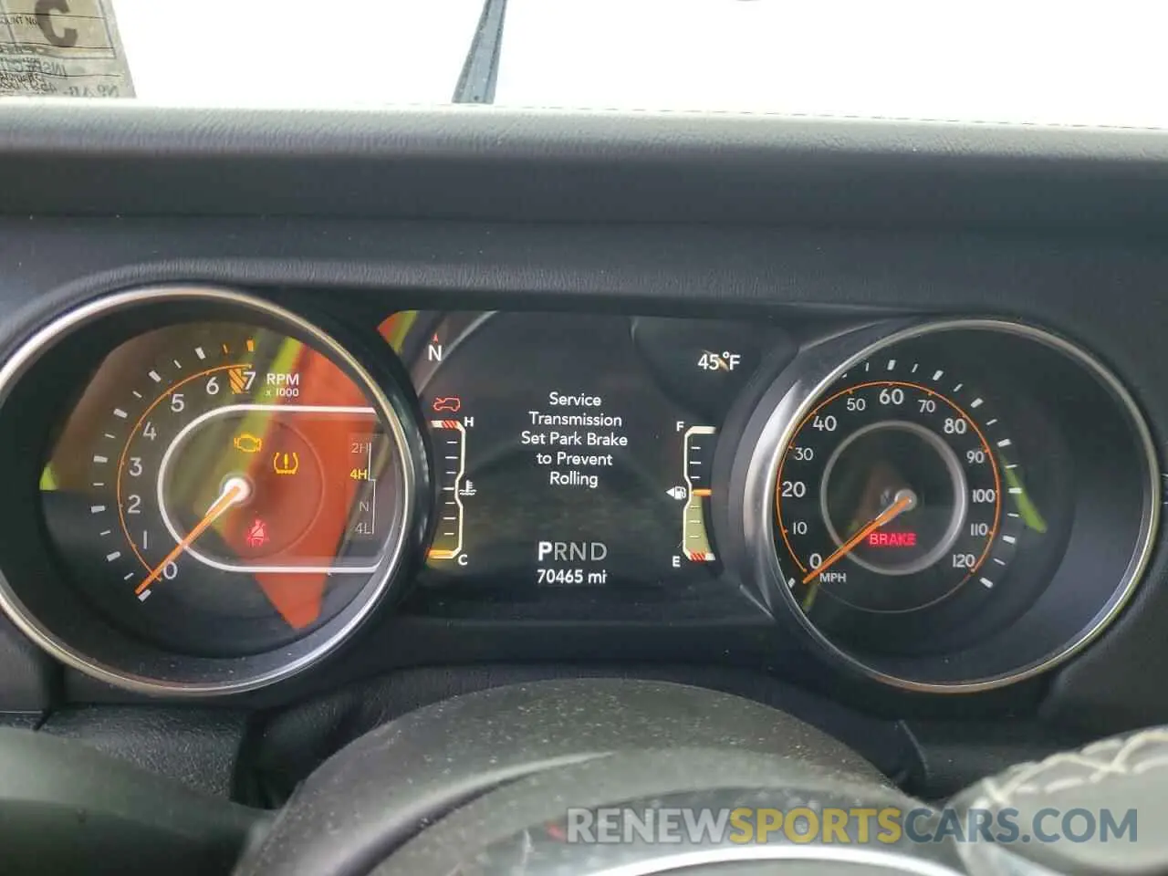 9 Photograph of a damaged car 1C4HJXEGXLW338859 JEEP WRANGLER 2020