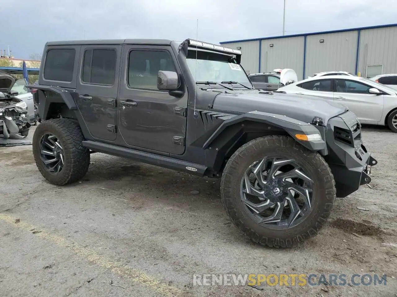 4 Photograph of a damaged car 1C4HJXEM3LW325375 JEEP WRANGLER 2020