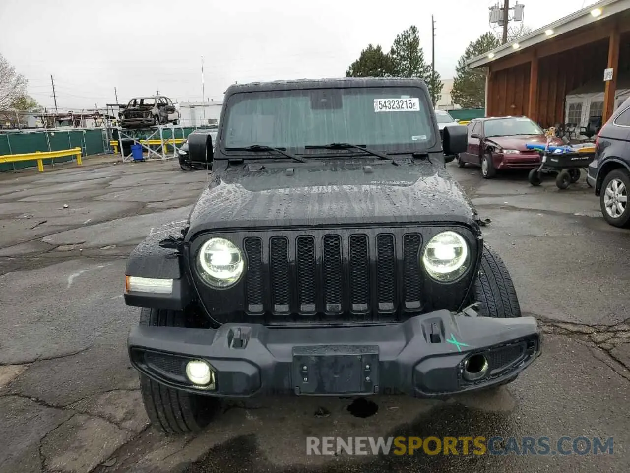 5 Photograph of a damaged car 1C4HJXEM8LW332256 JEEP WRANGLER 2020