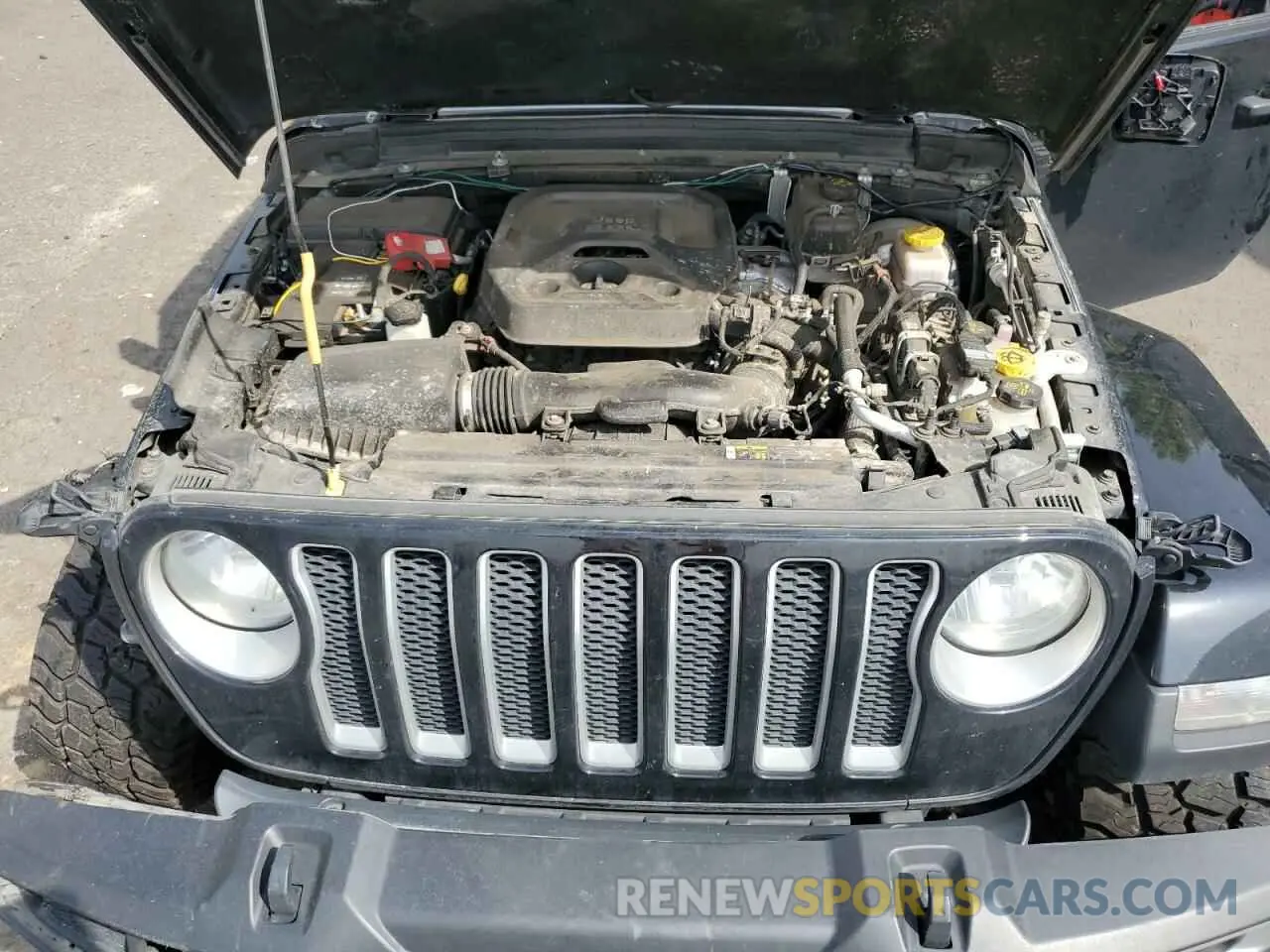 11 Photograph of a damaged car 1C4HJXEN0LW213643 JEEP WRANGLER 2020