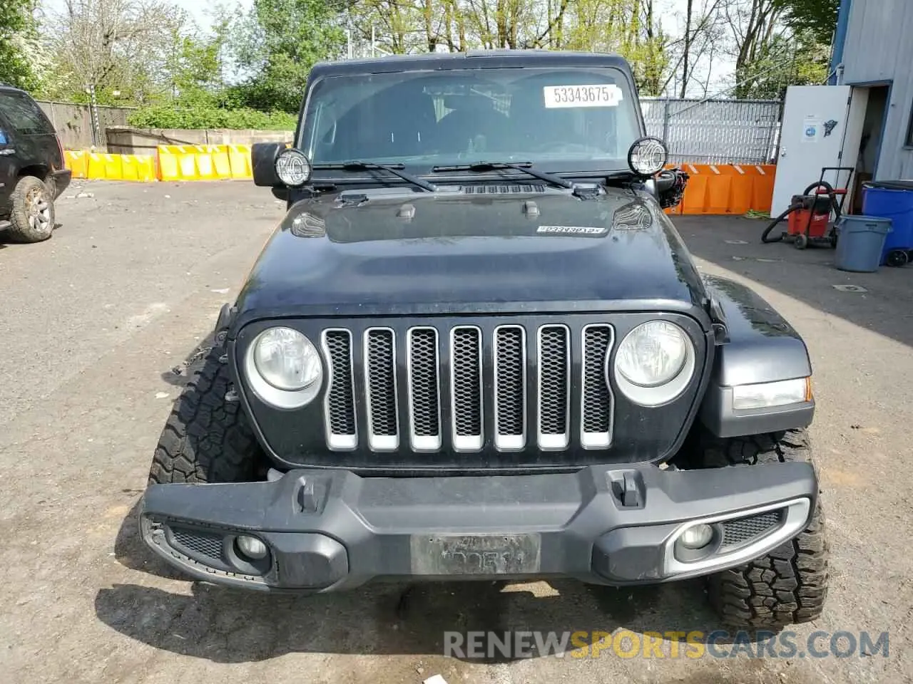 5 Photograph of a damaged car 1C4HJXEN0LW213643 JEEP WRANGLER 2020