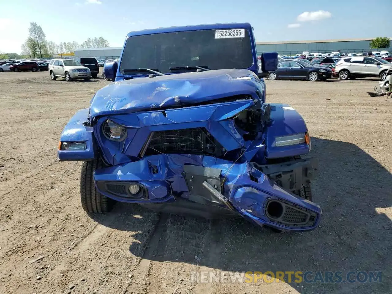 5 Photograph of a damaged car 1C4HJXEN0LW318599 JEEP WRANGLER 2020