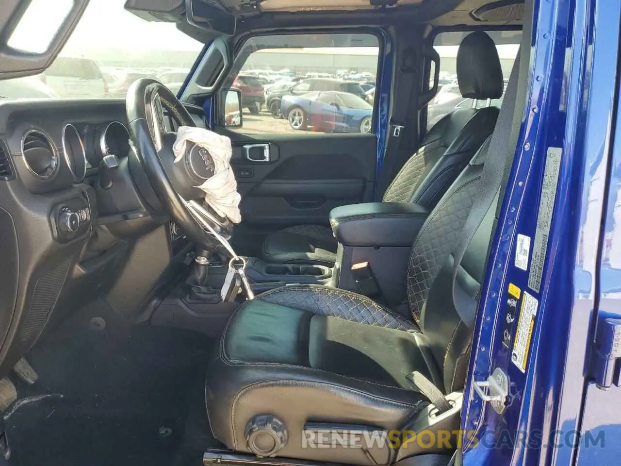 7 Photograph of a damaged car 1C4HJXEN0LW318599 JEEP WRANGLER 2020