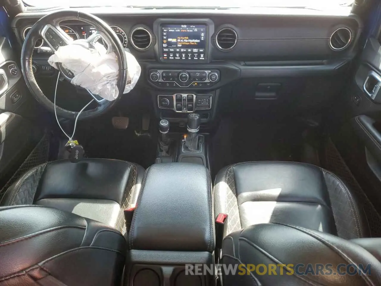 8 Photograph of a damaged car 1C4HJXEN0LW318599 JEEP WRANGLER 2020