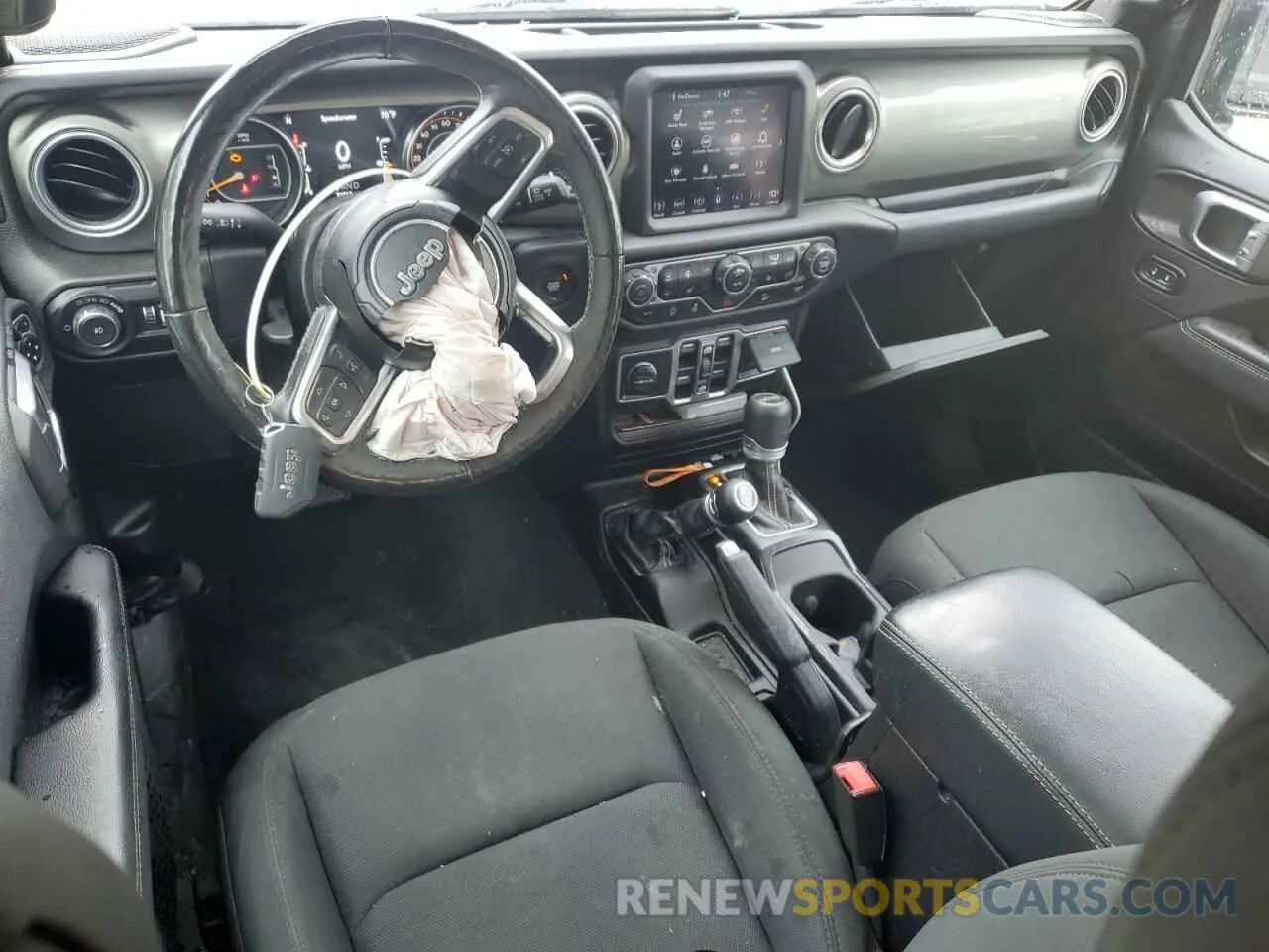 8 Photograph of a damaged car 1C4HJXEN2LW149623 JEEP WRANGLER 2020