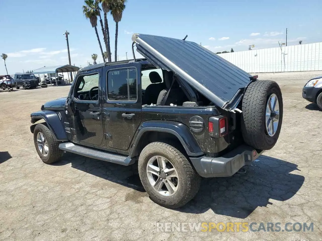 2 Photograph of a damaged car 1C4HJXEN2LW213644 JEEP WRANGLER 2020