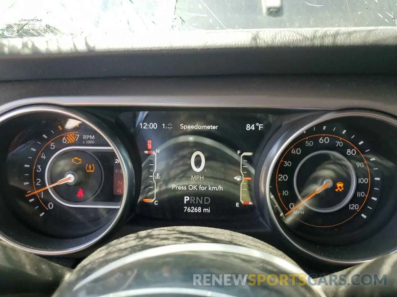 9 Photograph of a damaged car 1C4HJXEN2LW213644 JEEP WRANGLER 2020
