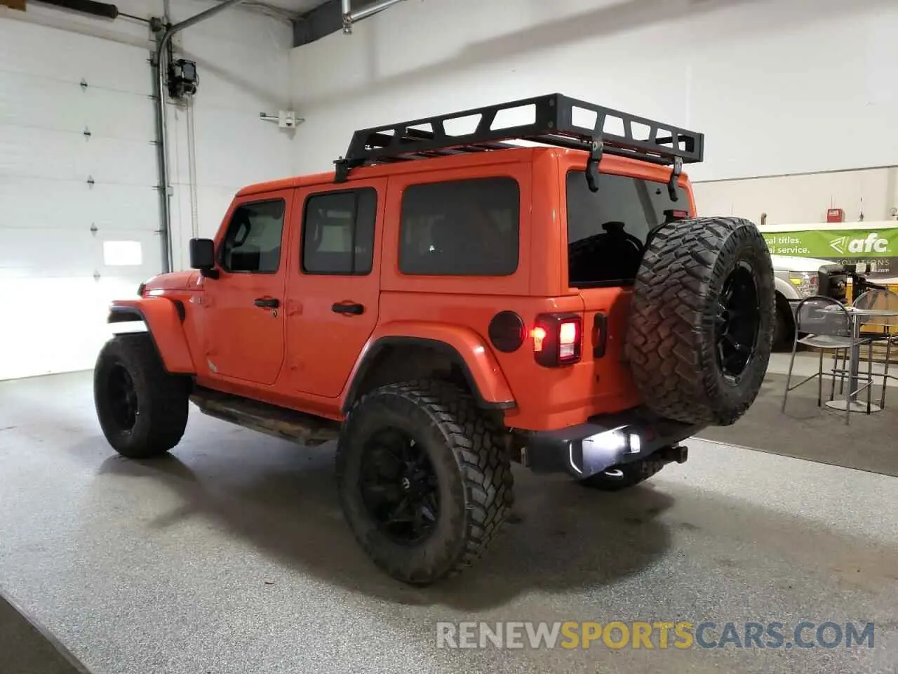 2 Photograph of a damaged car 1C4HJXEN3LW115643 JEEP WRANGLER 2020