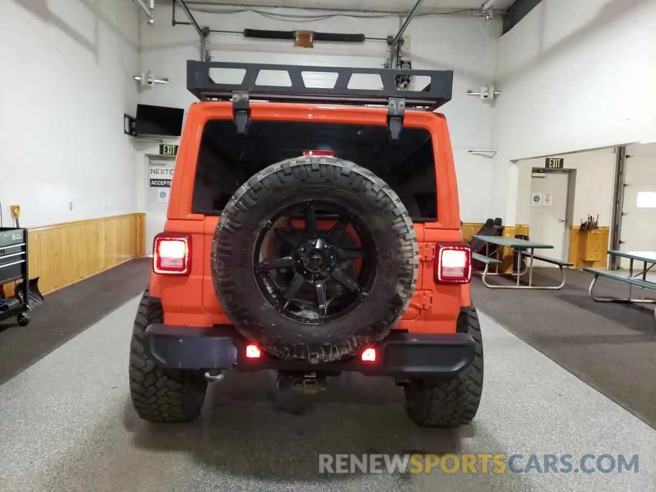 6 Photograph of a damaged car 1C4HJXEN3LW115643 JEEP WRANGLER 2020
