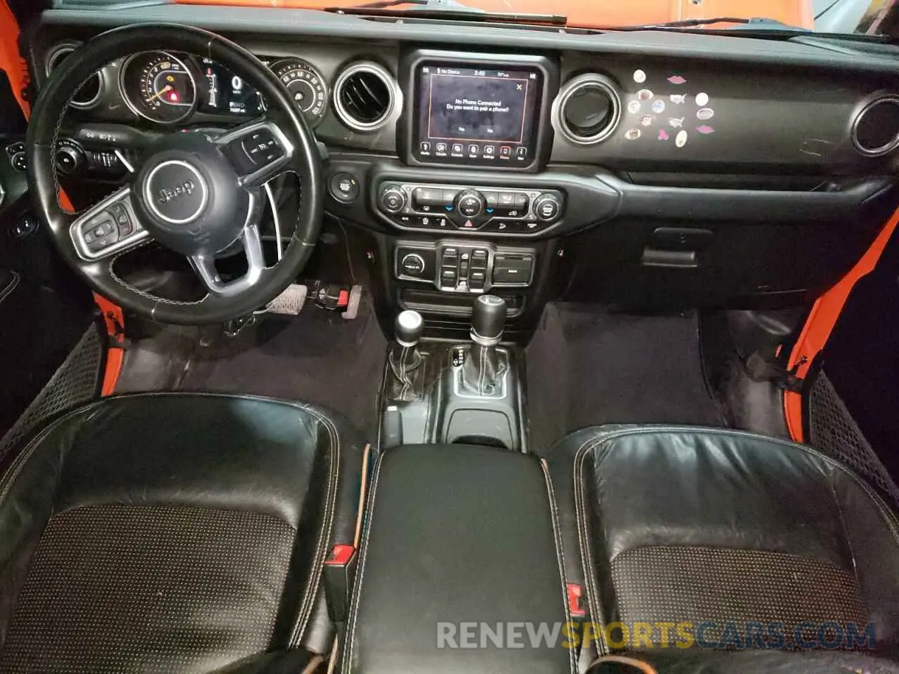8 Photograph of a damaged car 1C4HJXEN3LW115643 JEEP WRANGLER 2020