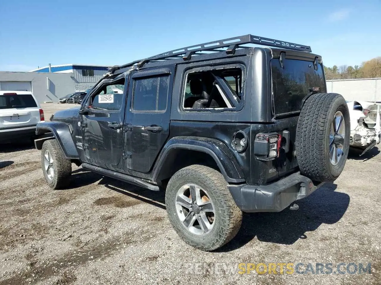 2 Photograph of a damaged car 1C4HJXEN3LW178659 JEEP WRANGLER 2020