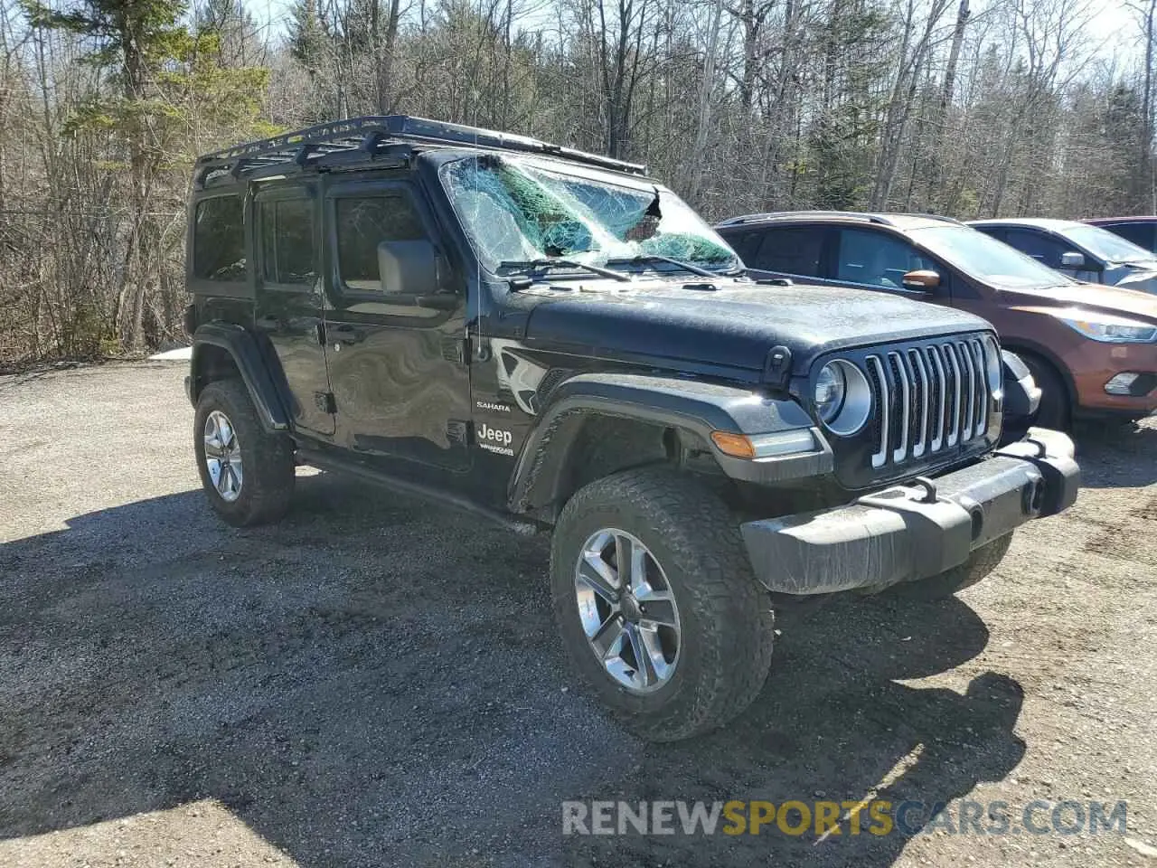 4 Photograph of a damaged car 1C4HJXEN3LW178659 JEEP WRANGLER 2020