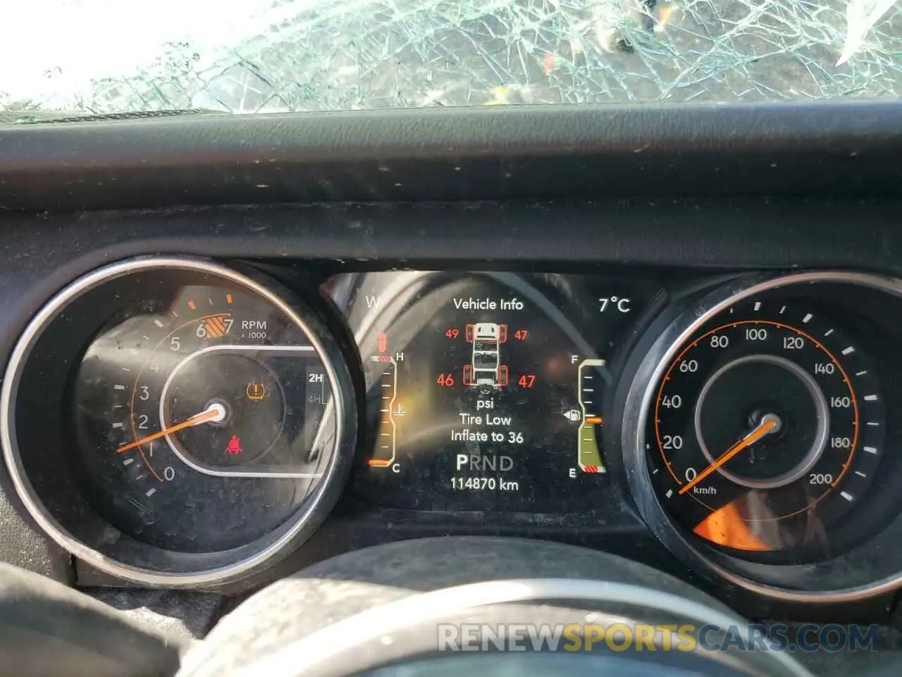 9 Photograph of a damaged car 1C4HJXEN3LW178659 JEEP WRANGLER 2020