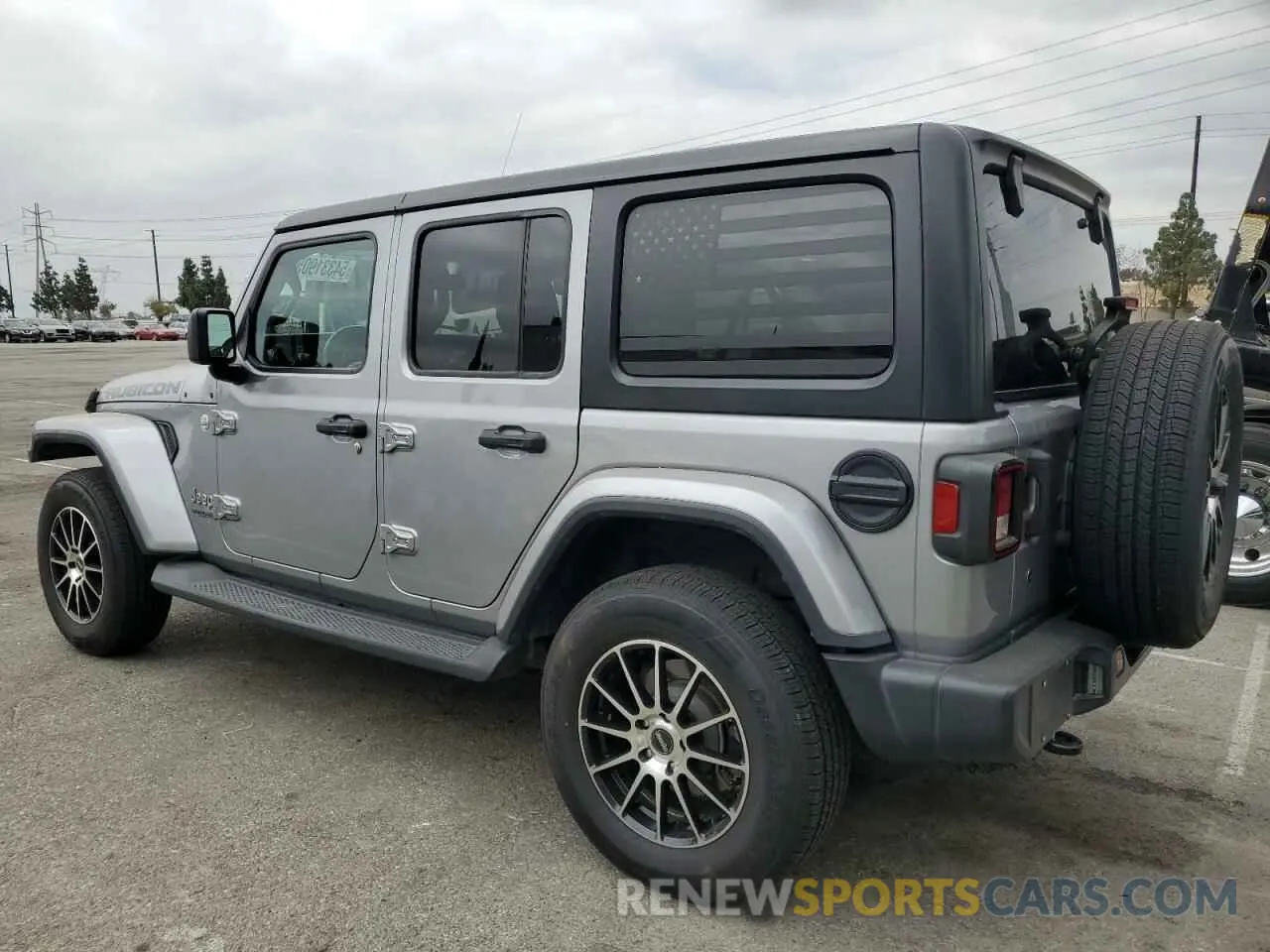 2 Photograph of a damaged car 1C4HJXEN3LW240240 JEEP WRANGLER 2020
