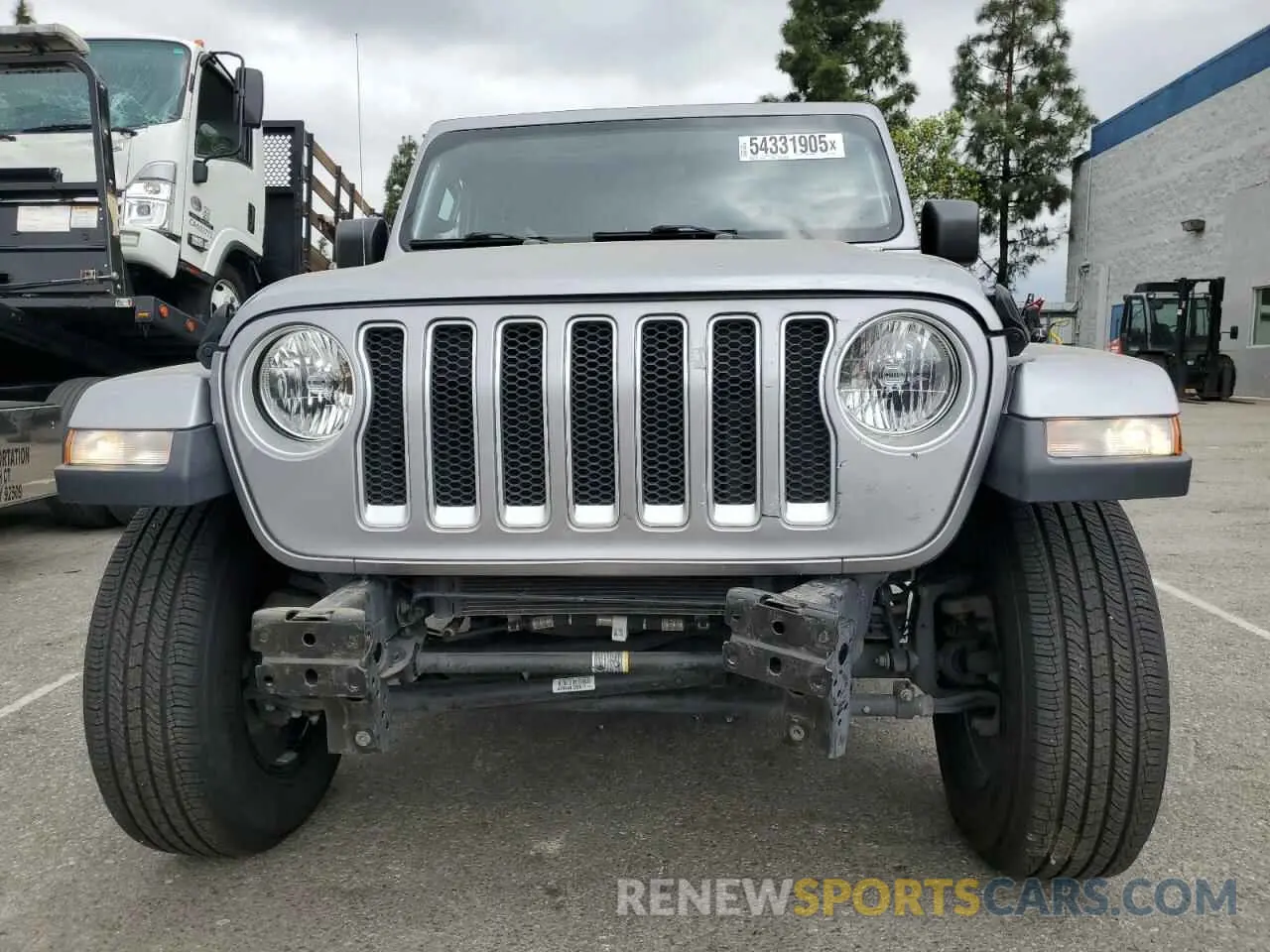 5 Photograph of a damaged car 1C4HJXEN3LW240240 JEEP WRANGLER 2020