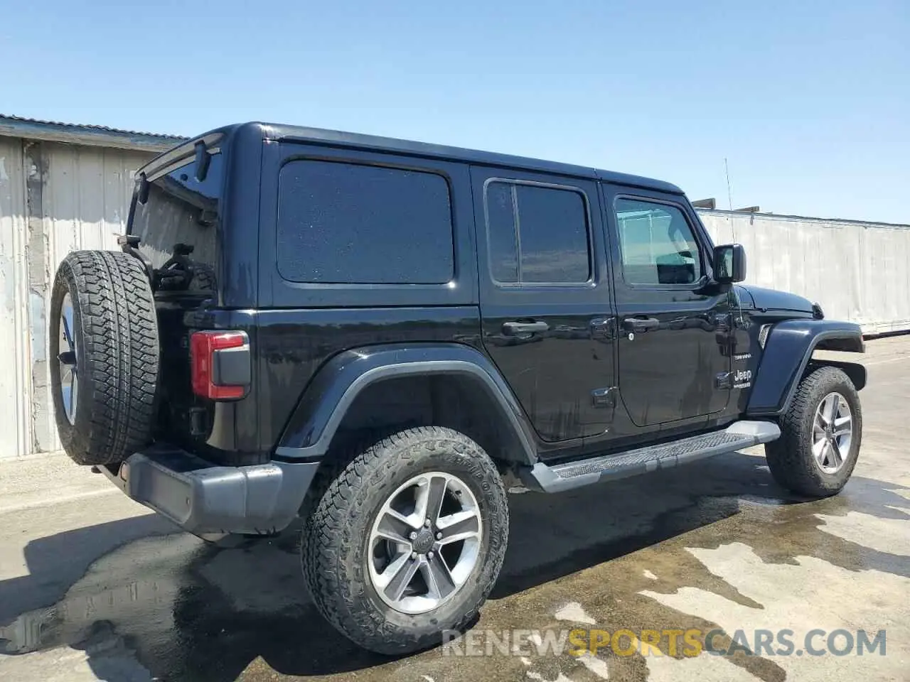 3 Photograph of a damaged car 1C4HJXEN3LW245910 JEEP WRANGLER 2020