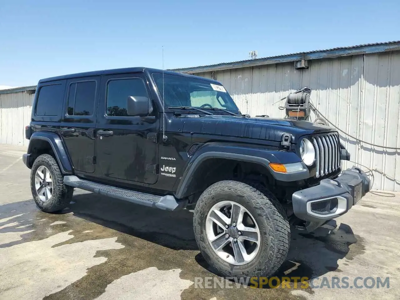 4 Photograph of a damaged car 1C4HJXEN3LW245910 JEEP WRANGLER 2020