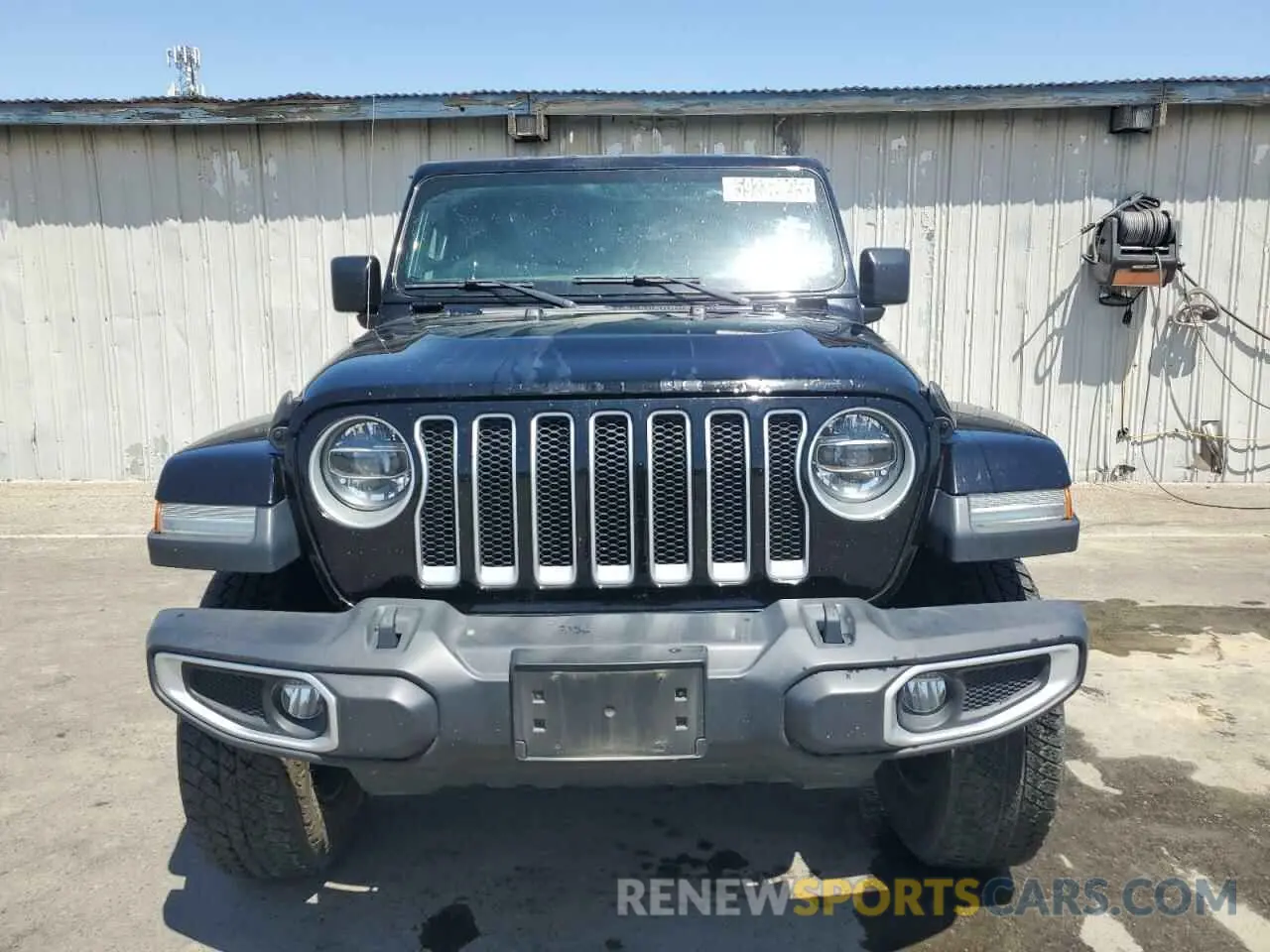 5 Photograph of a damaged car 1C4HJXEN3LW245910 JEEP WRANGLER 2020