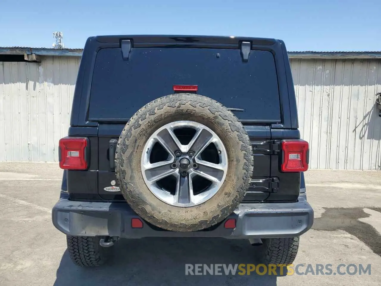 6 Photograph of a damaged car 1C4HJXEN3LW245910 JEEP WRANGLER 2020