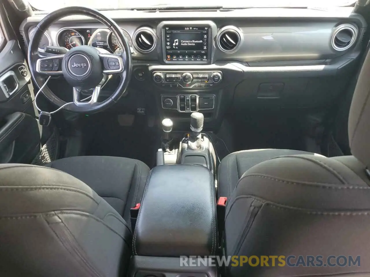 8 Photograph of a damaged car 1C4HJXEN3LW245910 JEEP WRANGLER 2020
