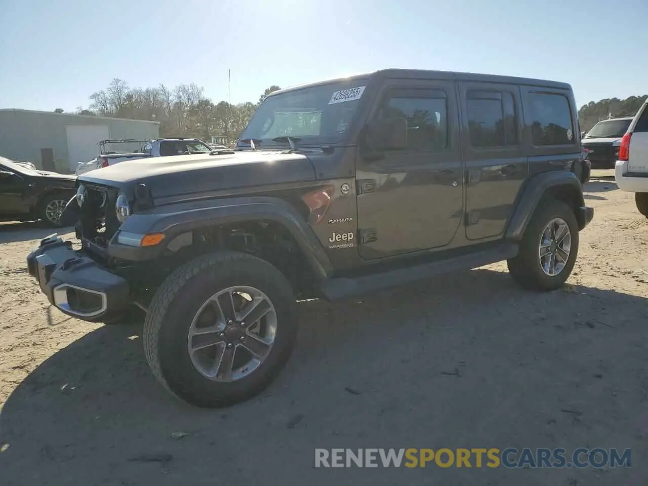 1 Photograph of a damaged car 1C4HJXEN4LW152779 JEEP WRANGLER 2020