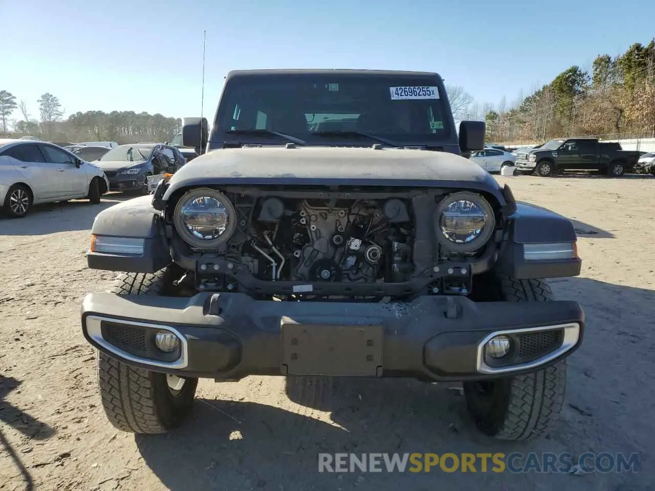 5 Photograph of a damaged car 1C4HJXEN4LW152779 JEEP WRANGLER 2020