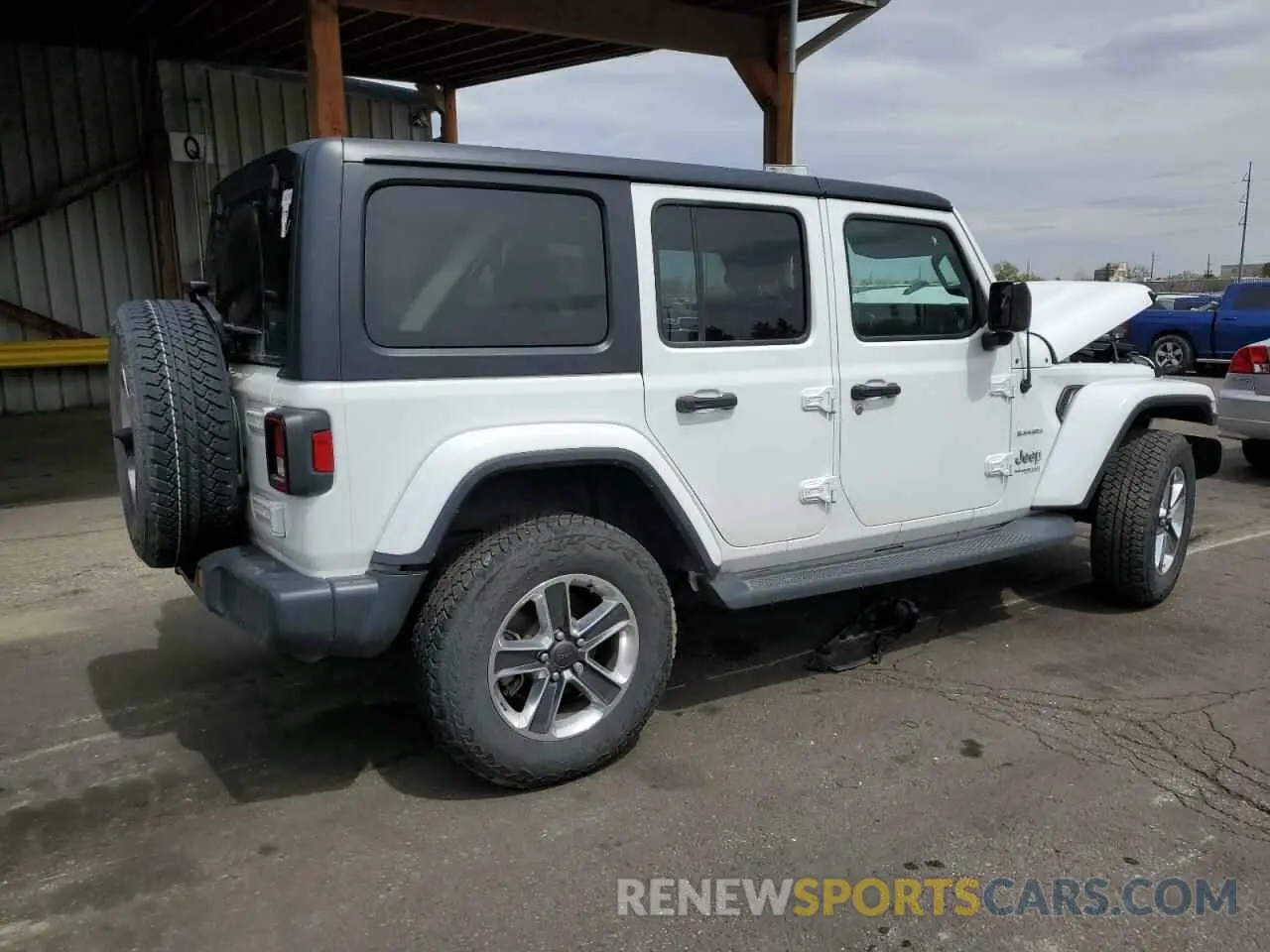 3 Photograph of a damaged car 1C4HJXEN4LW202466 JEEP WRANGLER 2020