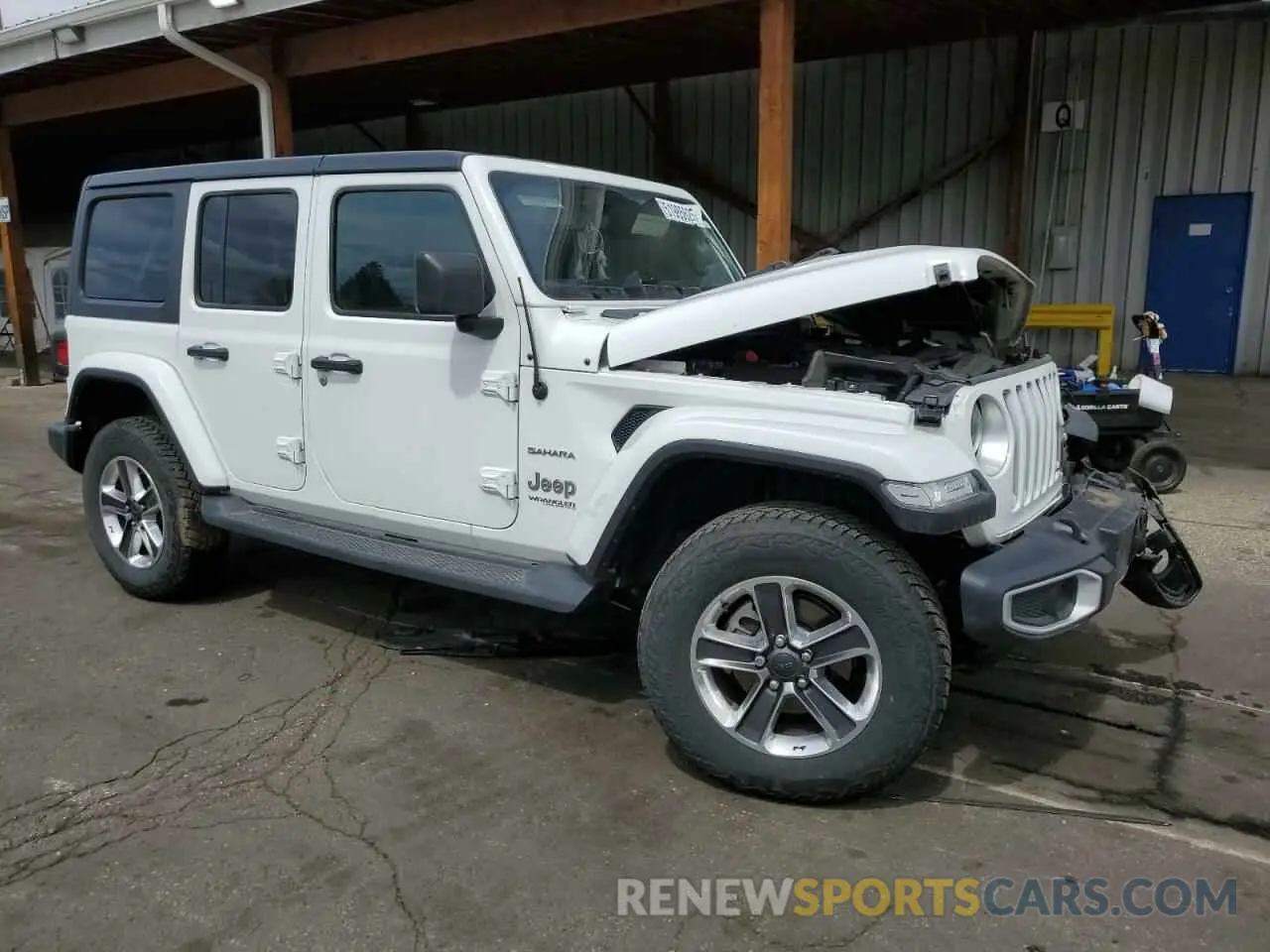 4 Photograph of a damaged car 1C4HJXEN4LW202466 JEEP WRANGLER 2020