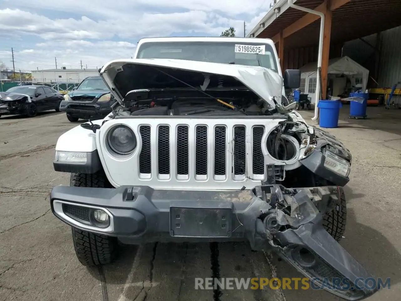 5 Photograph of a damaged car 1C4HJXEN4LW202466 JEEP WRANGLER 2020