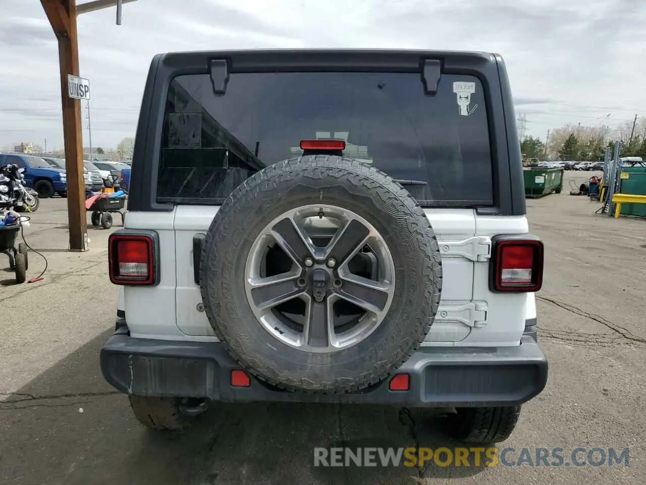 6 Photograph of a damaged car 1C4HJXEN4LW202466 JEEP WRANGLER 2020