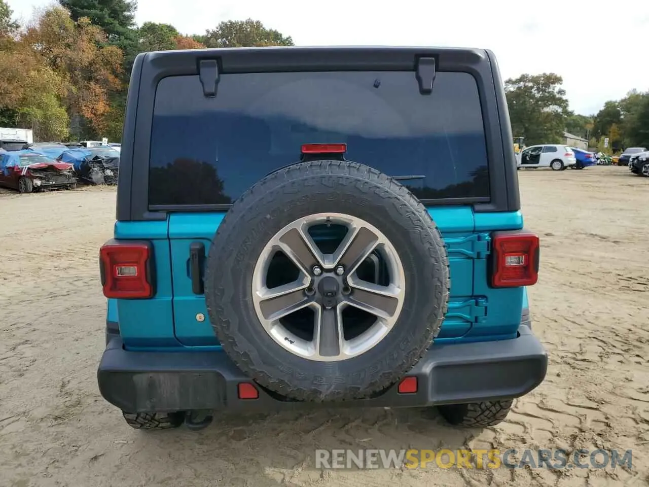 6 Photograph of a damaged car 1C4HJXEN5LW107415 JEEP WRANGLER 2020