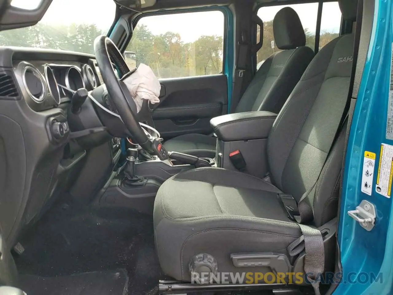 7 Photograph of a damaged car 1C4HJXEN5LW107415 JEEP WRANGLER 2020