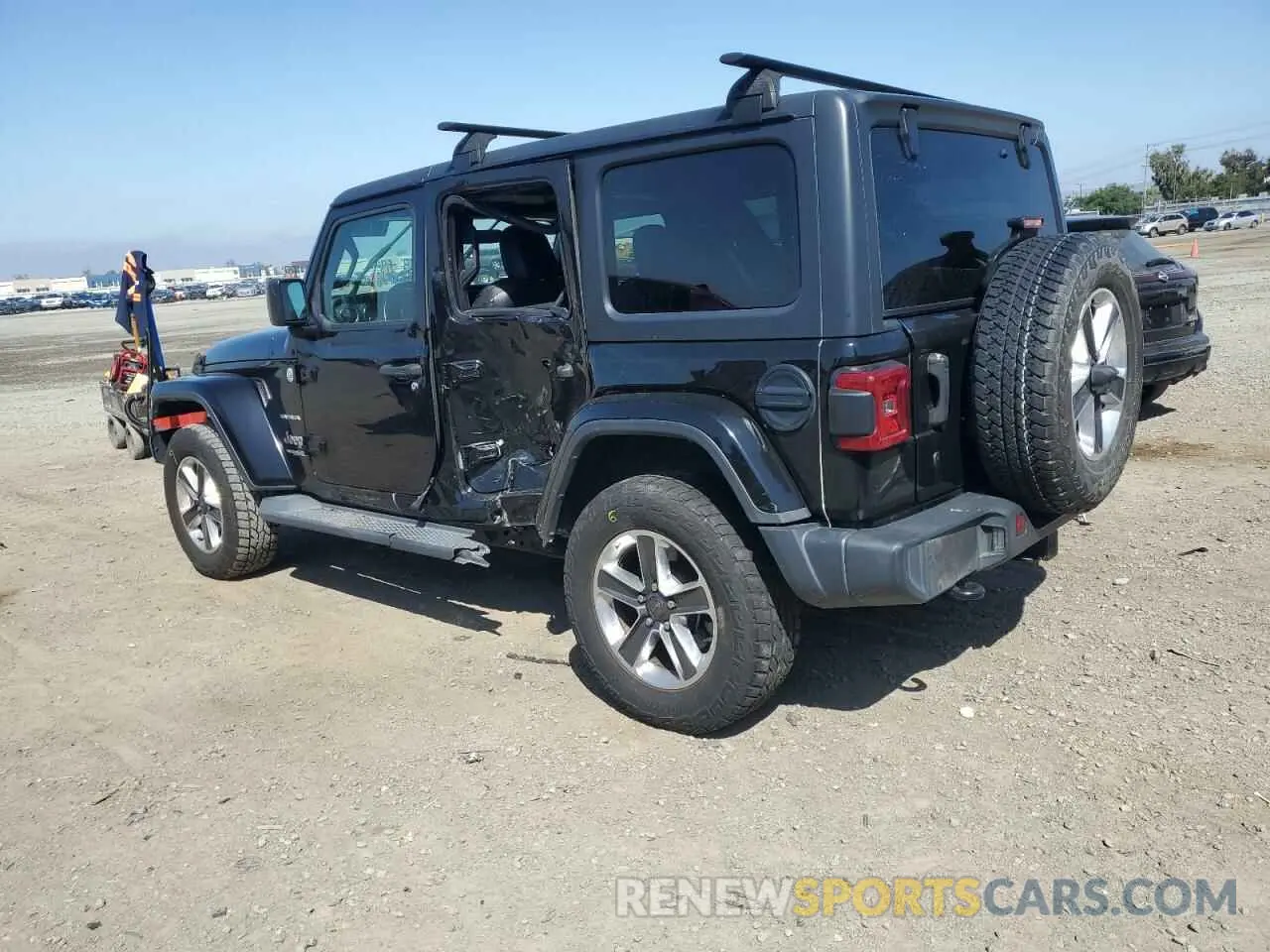 2 Photograph of a damaged car 1C4HJXEN5LW153424 JEEP WRANGLER 2020
