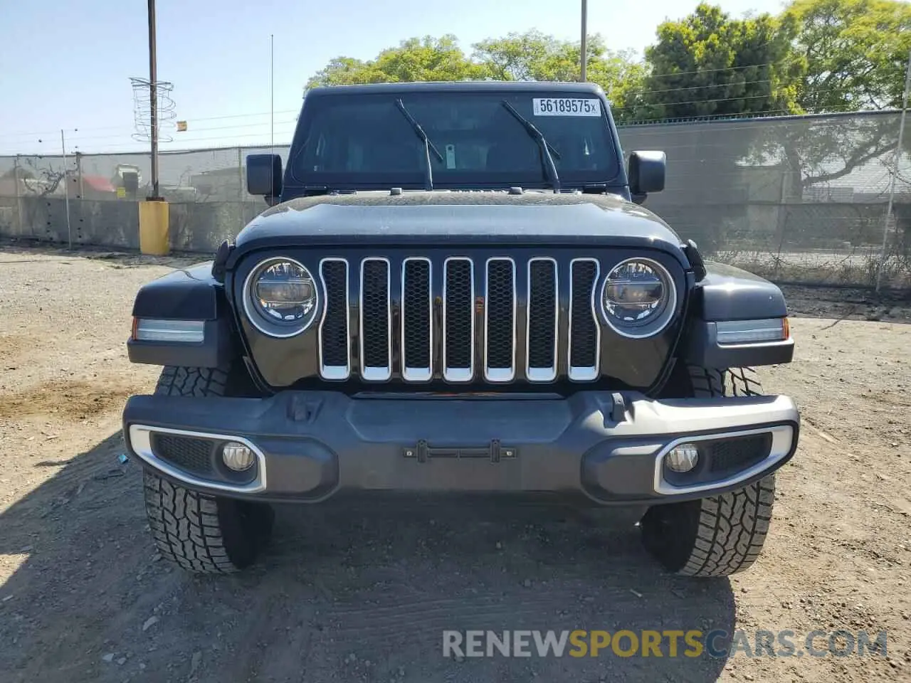 5 Photograph of a damaged car 1C4HJXEN5LW153424 JEEP WRANGLER 2020