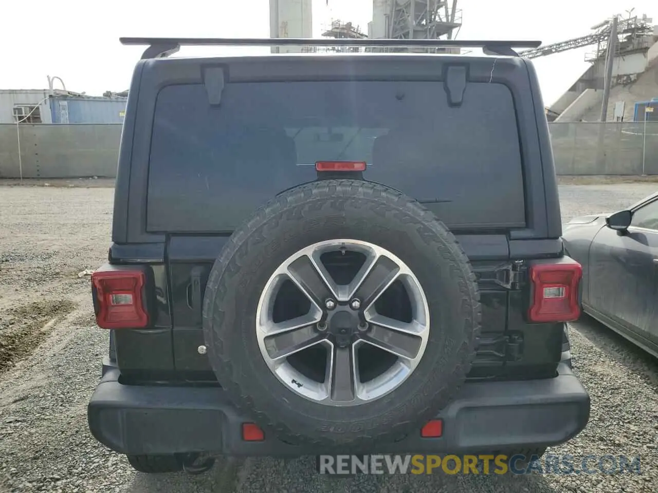 6 Photograph of a damaged car 1C4HJXEN5LW153424 JEEP WRANGLER 2020