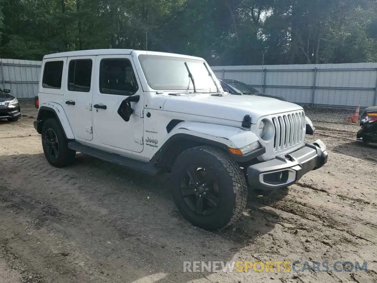 4 Photograph of a damaged car 1C4HJXEN5LW207076 JEEP WRANGLER 2020