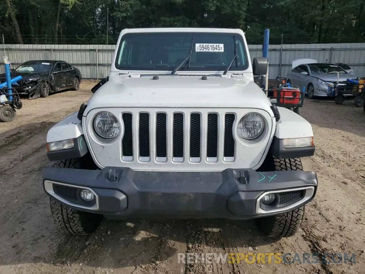 5 Photograph of a damaged car 1C4HJXEN5LW207076 JEEP WRANGLER 2020