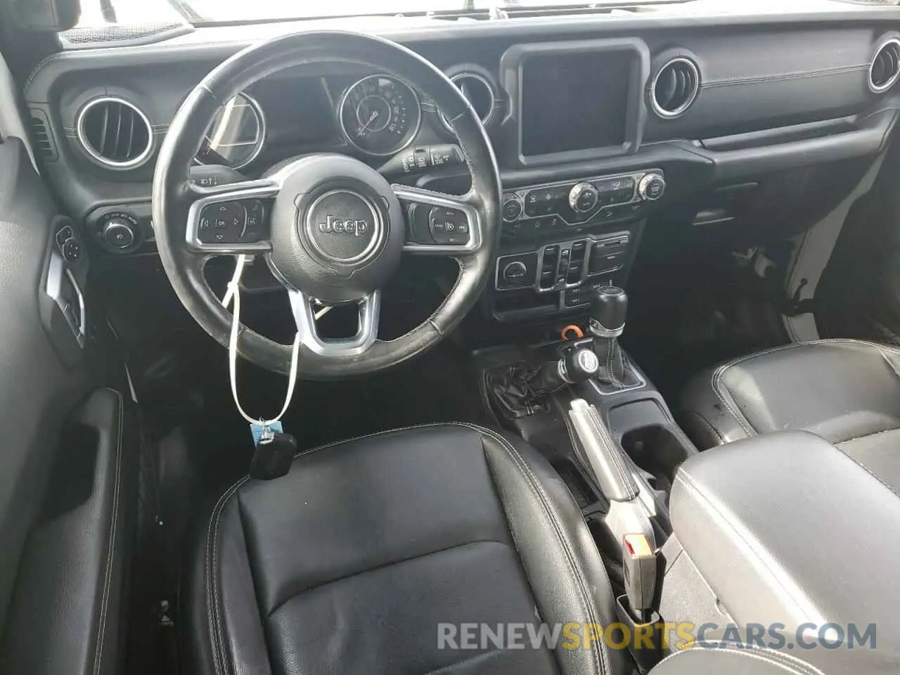 8 Photograph of a damaged car 1C4HJXEN5LW207076 JEEP WRANGLER 2020