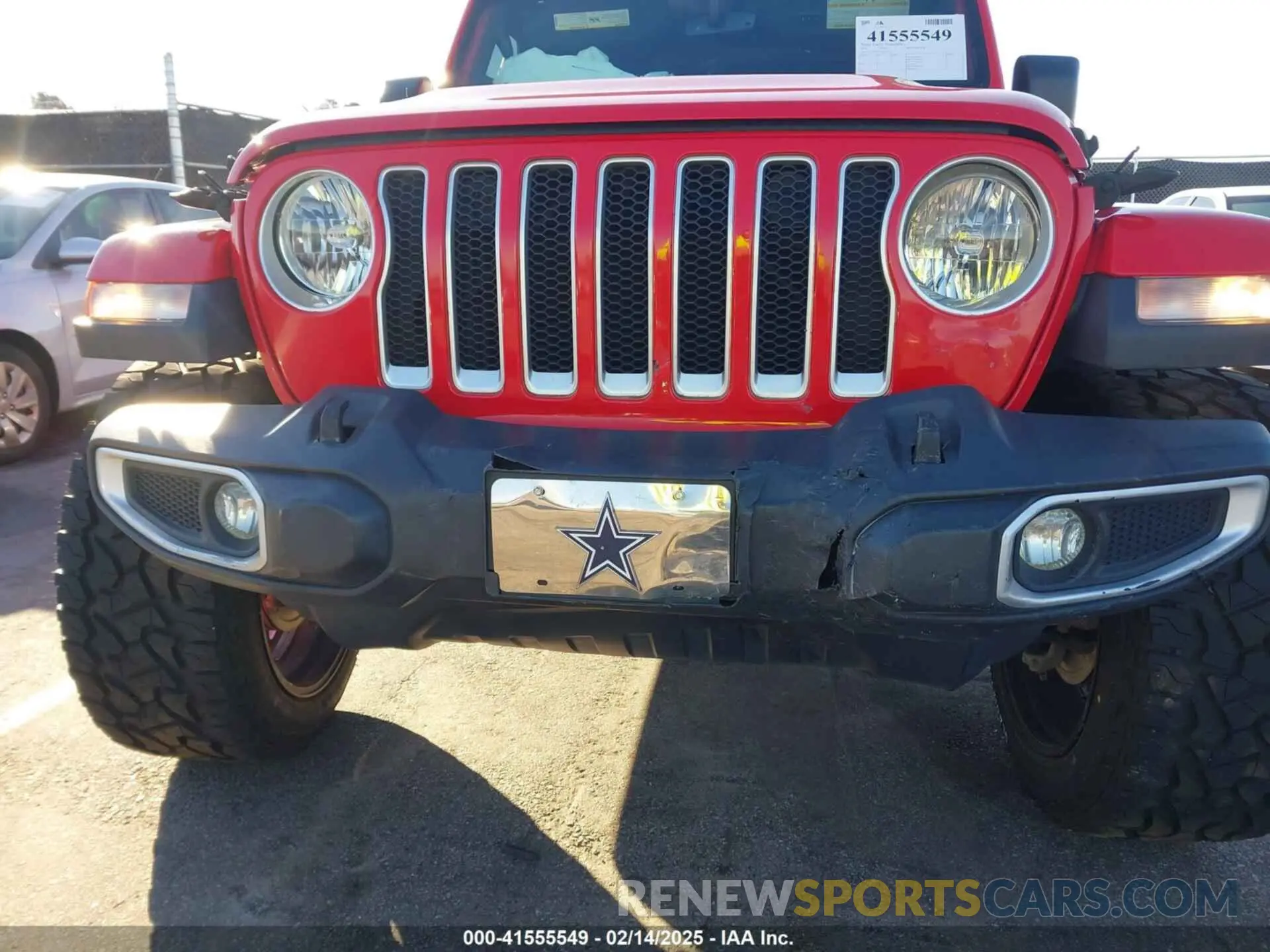 6 Photograph of a damaged car 1C4HJXEN5LW231247 JEEP WRANGLER 2020