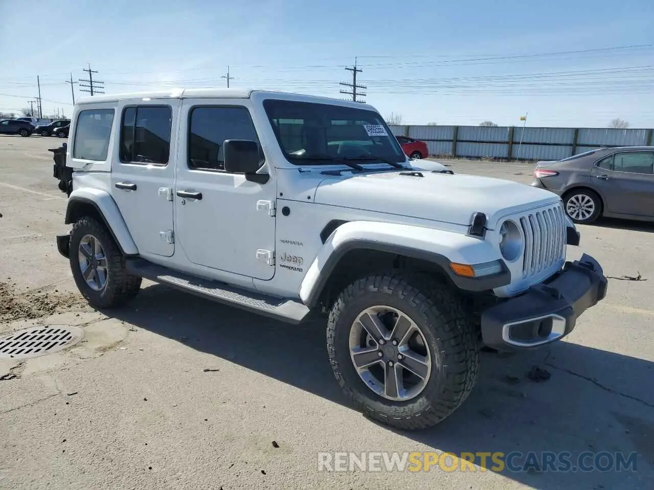 4 Photograph of a damaged car 1C4HJXEN6LW131223 JEEP WRANGLER 2020