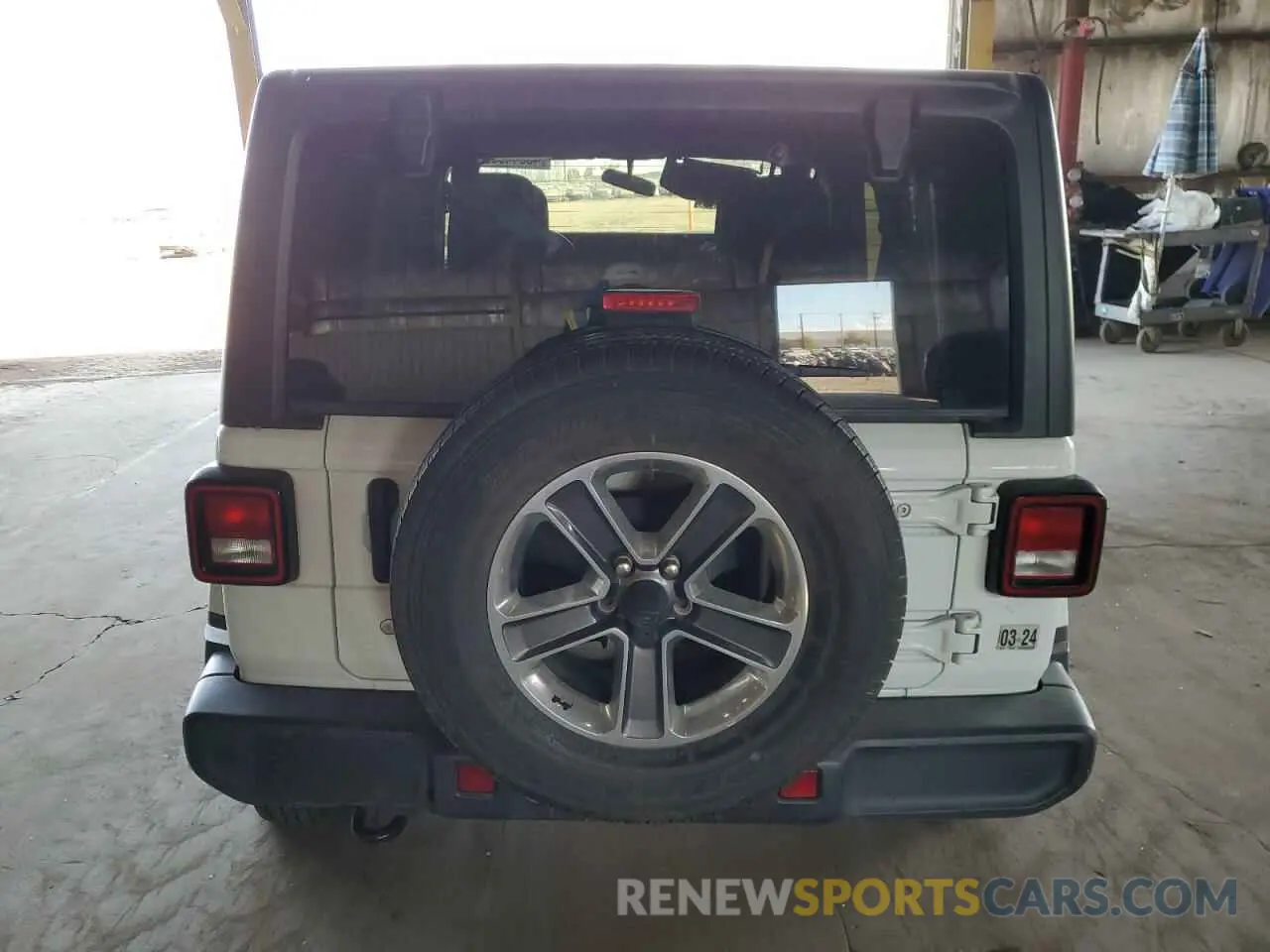 6 Photograph of a damaged car 1C4HJXEN6LW198002 JEEP WRANGLER 2020