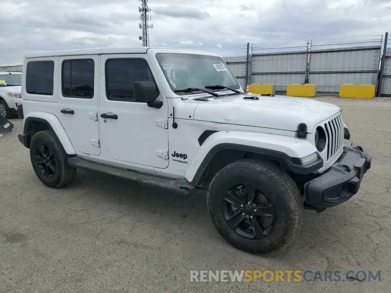 4 Photograph of a damaged car 1C4HJXEN6LW254035 JEEP WRANGLER 2020