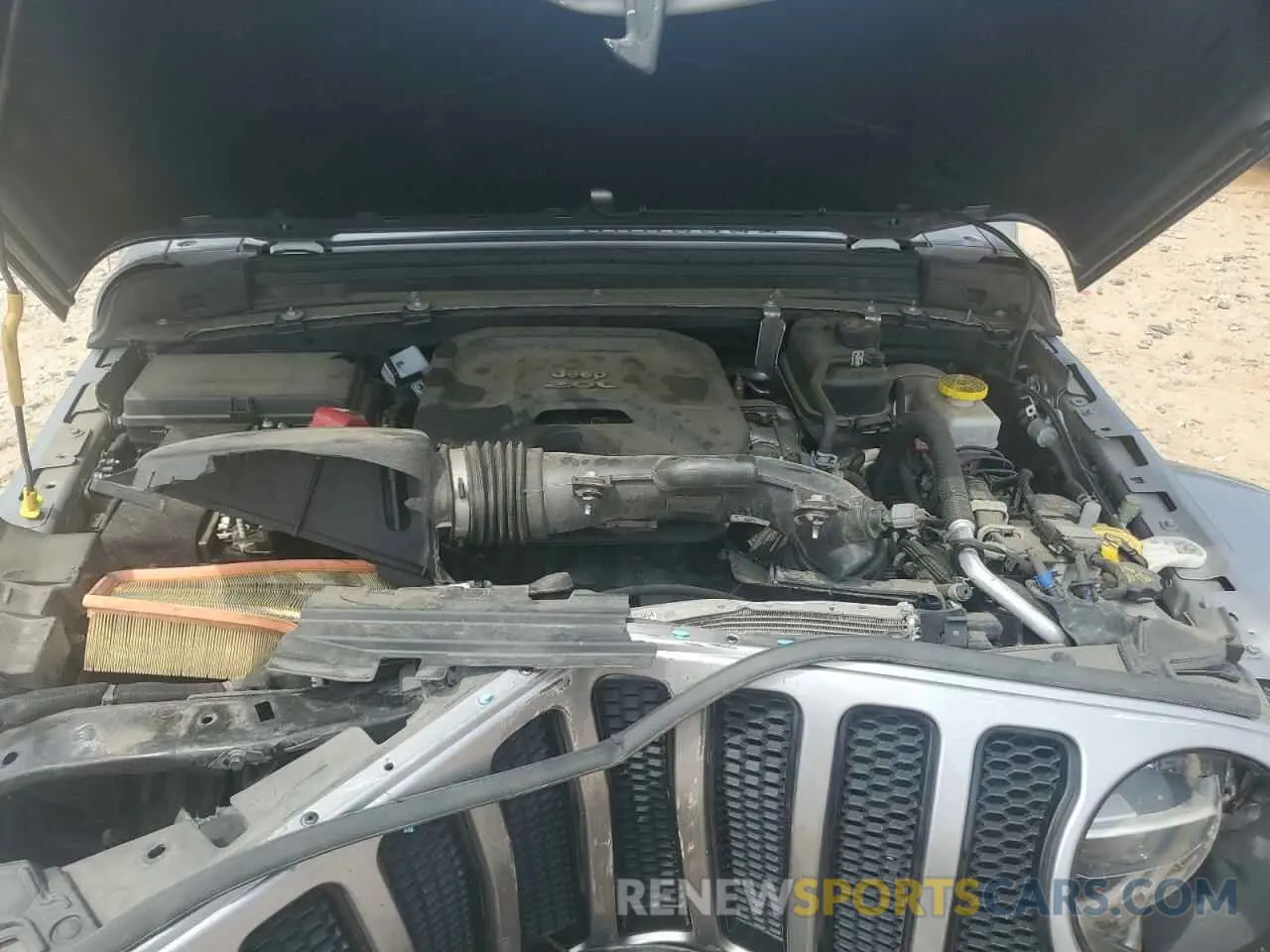11 Photograph of a damaged car 1C4HJXEN7LW134325 JEEP WRANGLER 2020