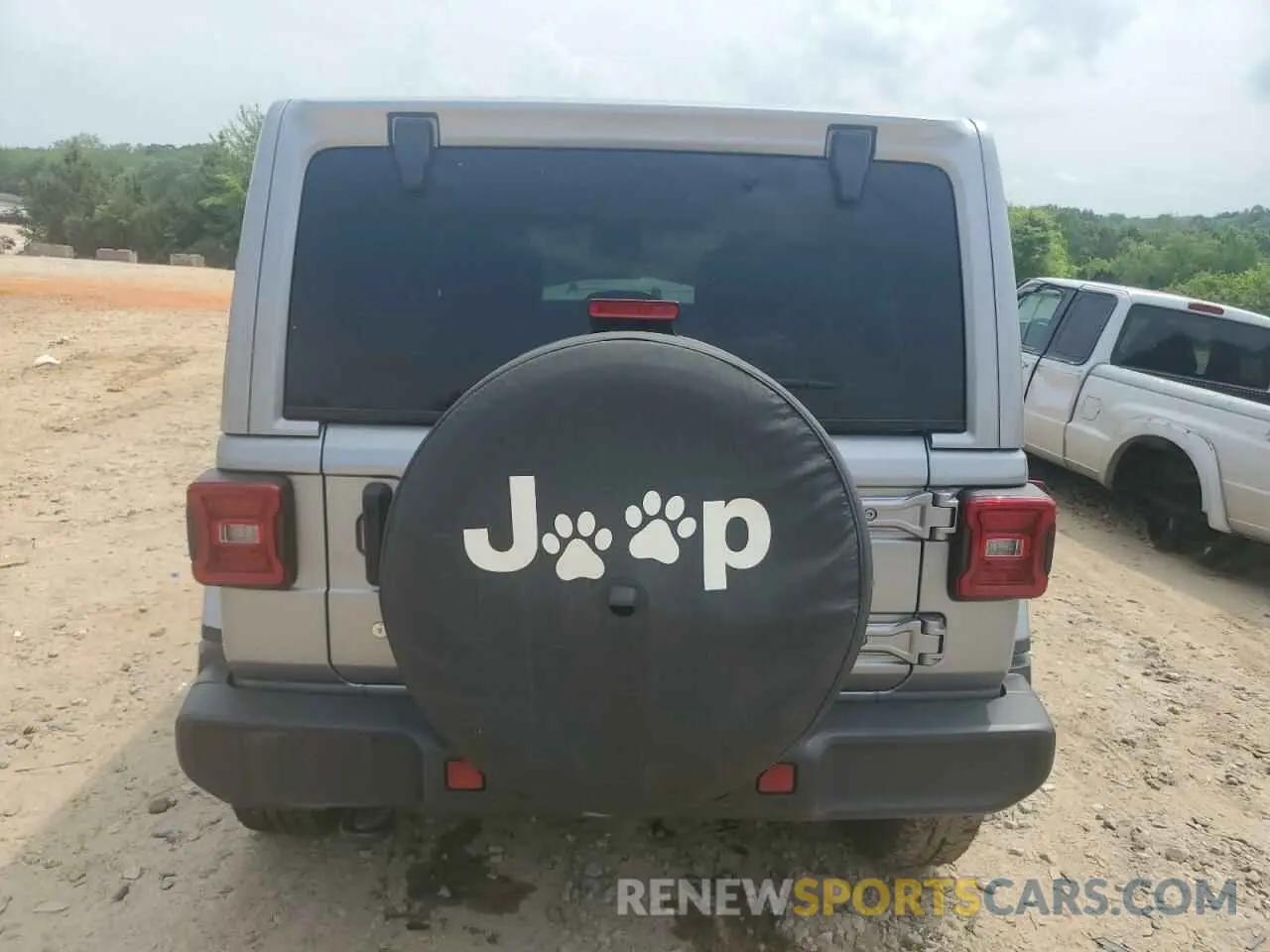 6 Photograph of a damaged car 1C4HJXEN7LW134325 JEEP WRANGLER 2020