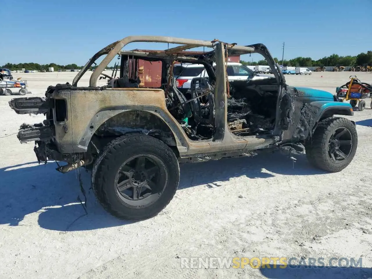 3 Photograph of a damaged car 1C4HJXEN7LW232934 JEEP WRANGLER 2020