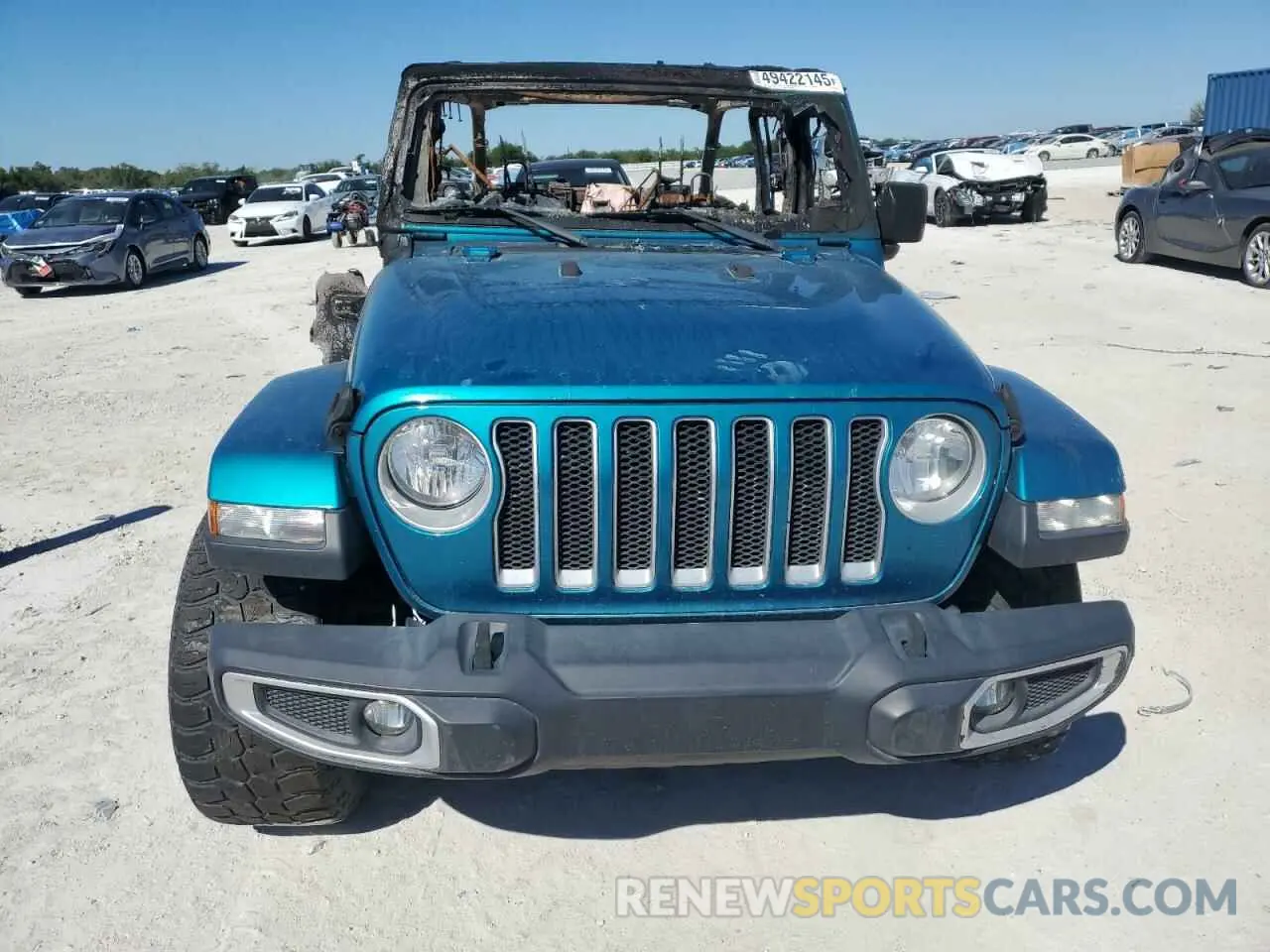5 Photograph of a damaged car 1C4HJXEN7LW232934 JEEP WRANGLER 2020