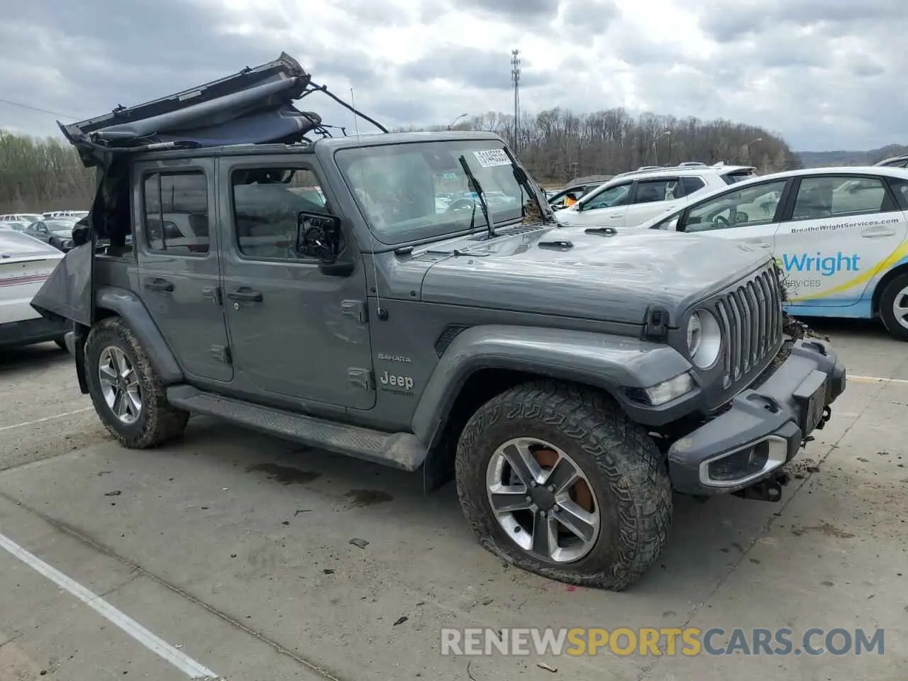 4 Photograph of a damaged car 1C4HJXEN7LW278585 JEEP WRANGLER 2020
