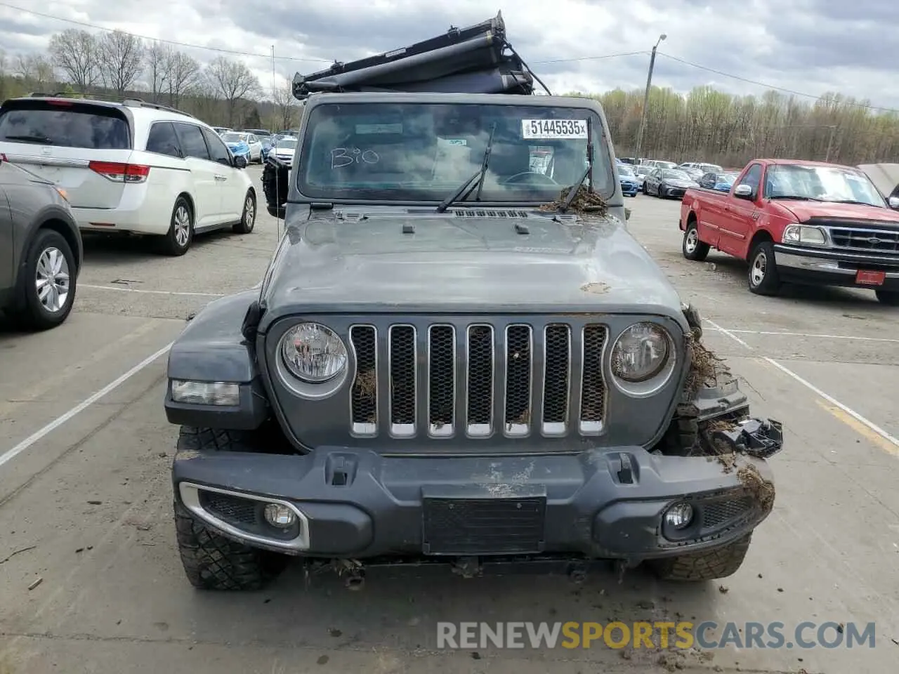 5 Photograph of a damaged car 1C4HJXEN7LW278585 JEEP WRANGLER 2020